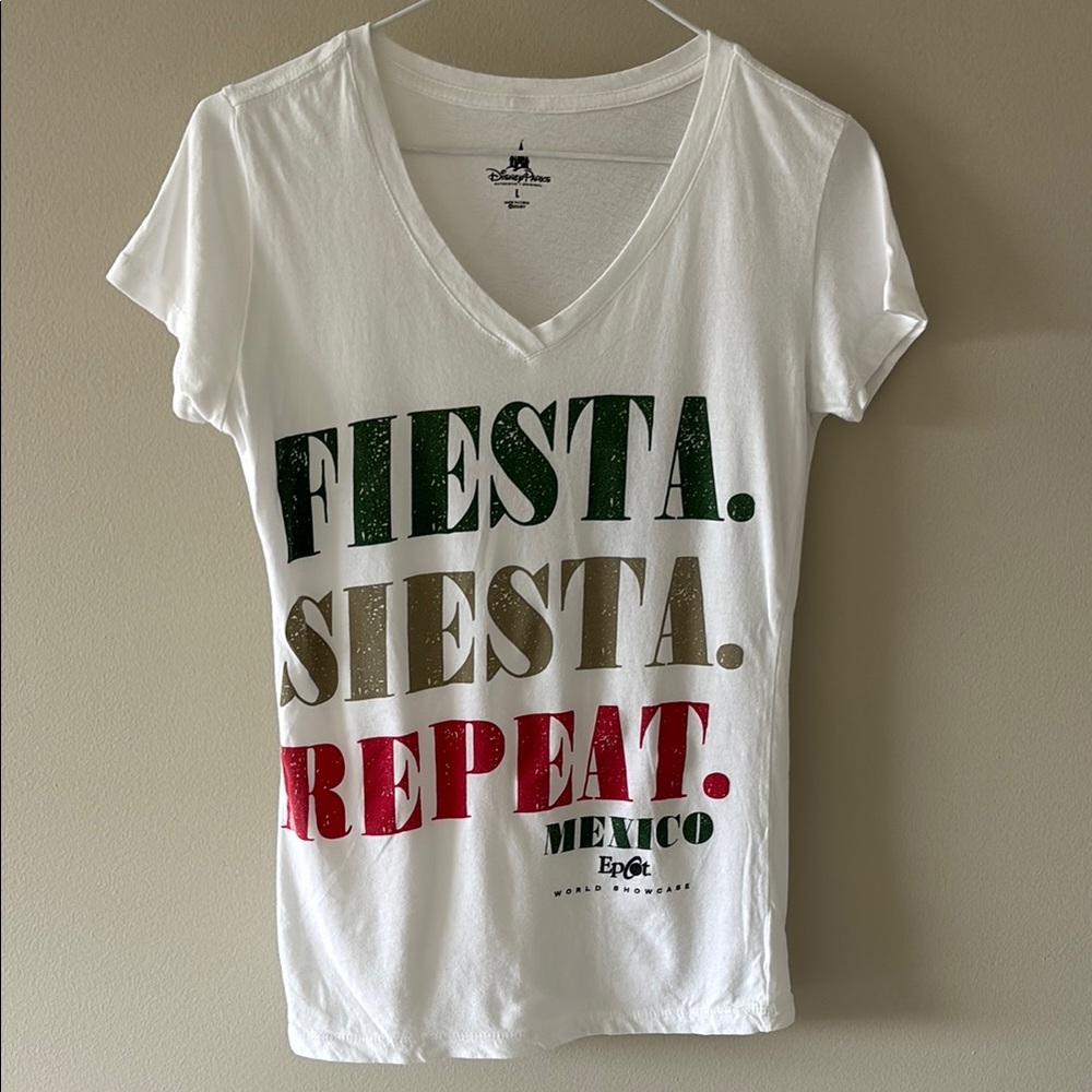 Disney Short Sleeve V-neck Tee
